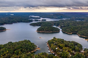 How Deep Is Lake Allatoona in Georgia? Picture