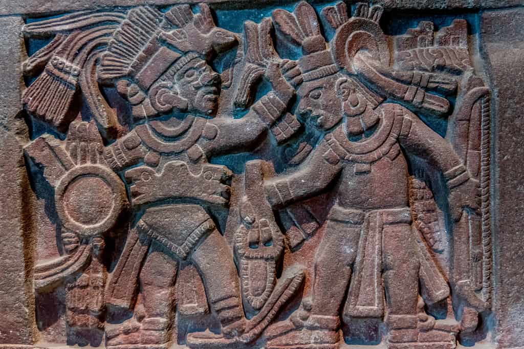 The Aztecs were a powerful indigenous civilization in Mesoamerica until the sixteenth century. 