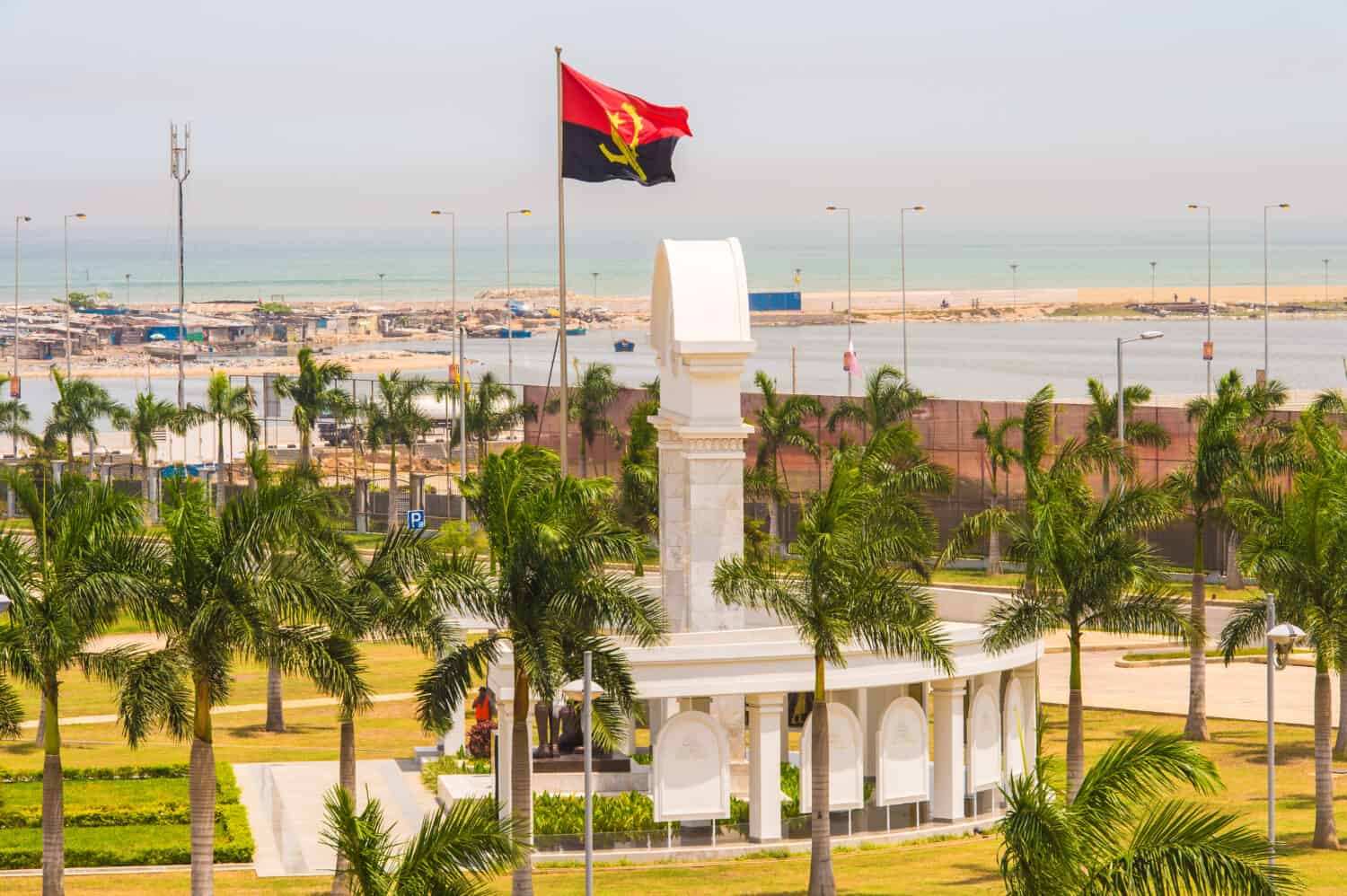 Important monument in Luanda, Angola, Africa