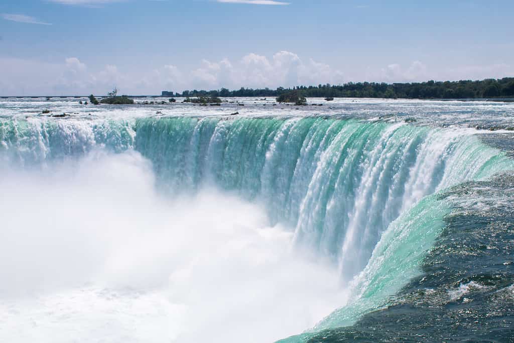 Photo of the Niagra Falls in Canada during summer
