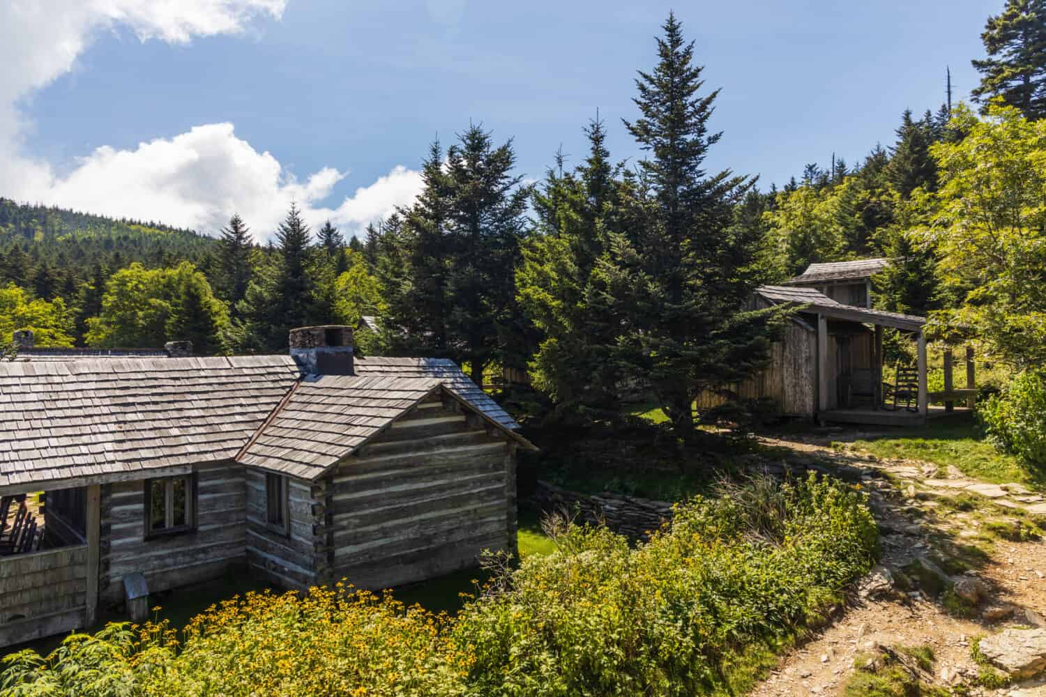 Cabins at LeConte Lodge, Great Smoky Mountains National Park