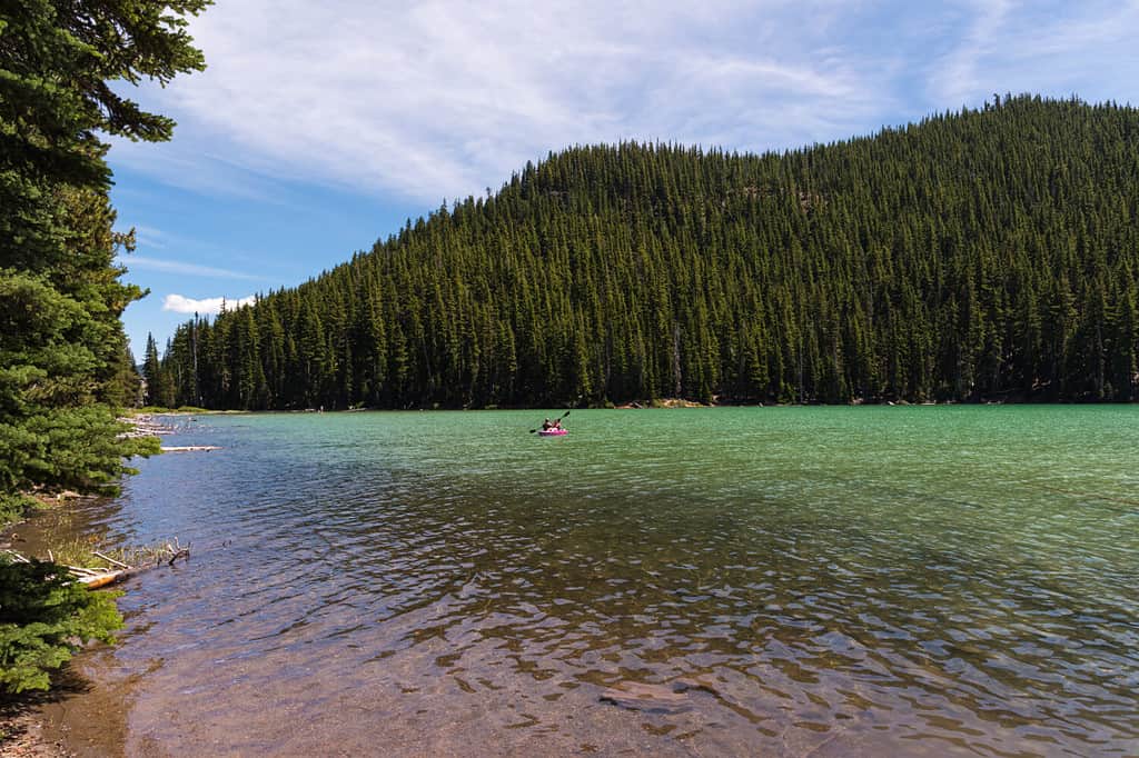 summer at Devil's Lake, Central Oregon, Pacific Northwest United States