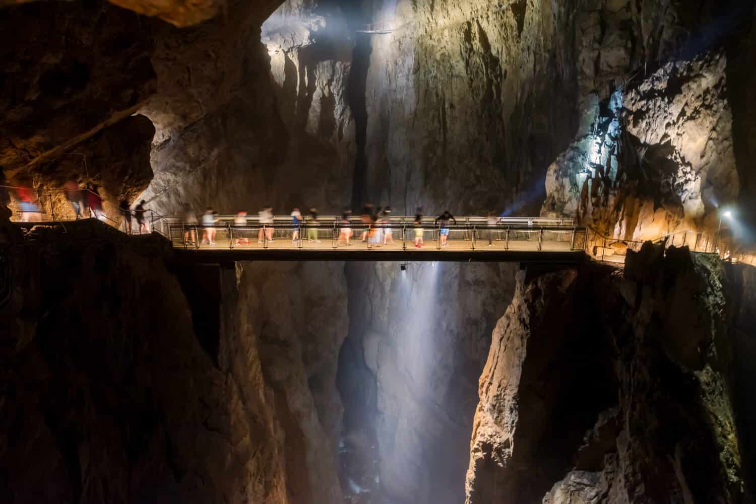 Inside the Skocjan Caves, Slovenia