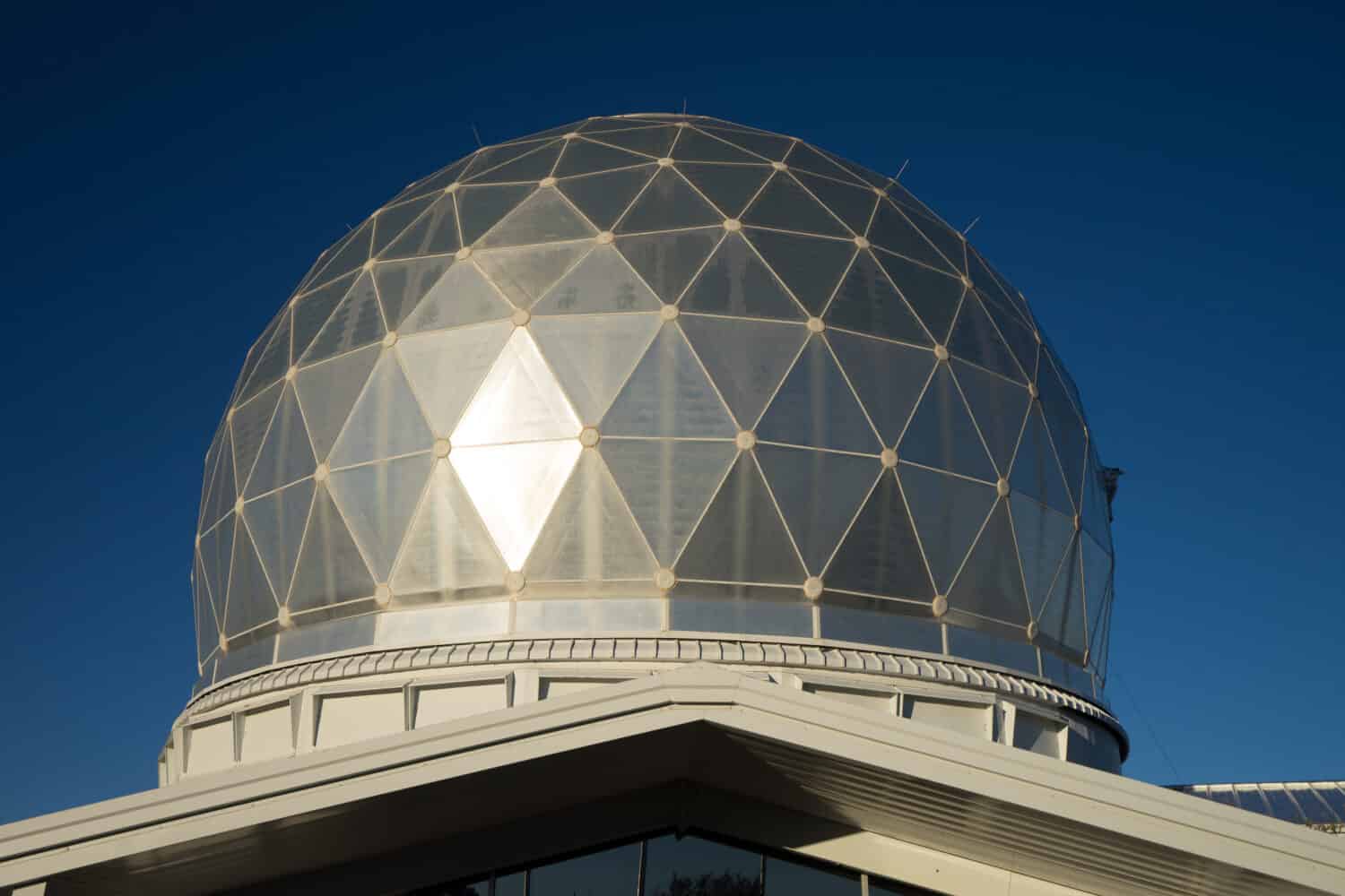 observatory building at mcdonald center texas