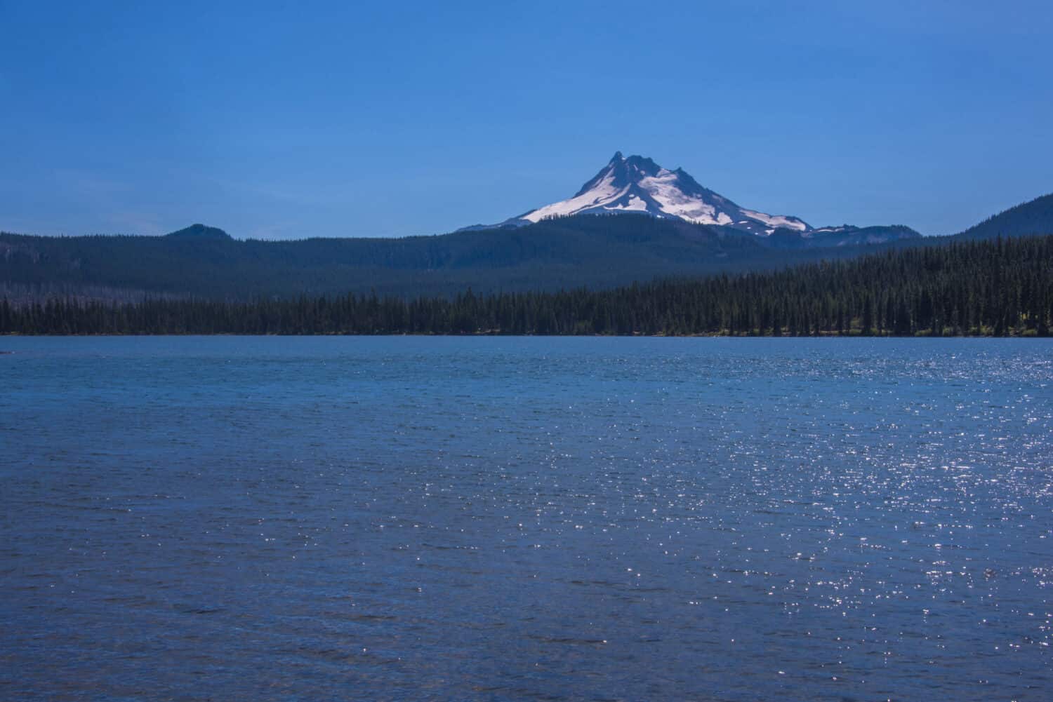 Olallie Lake and Mt Jefferson, OR,,