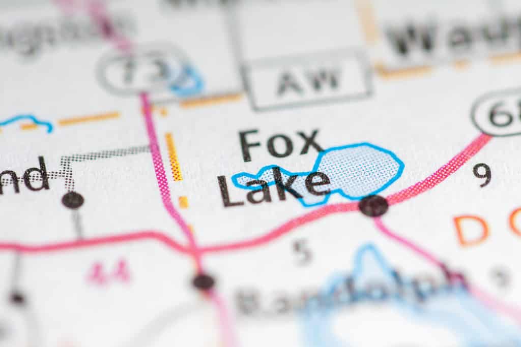 Fox Lake. Wisconsin. USA