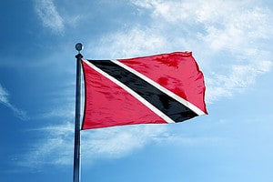2 Countries with Red, White, and Black Flags Picture