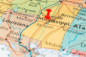How Wide Is Mississippi? Total Distance from East to West Picture