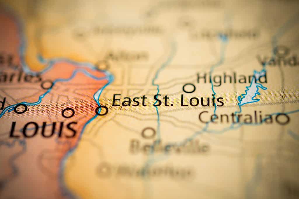 East St. Louis, Illinois.