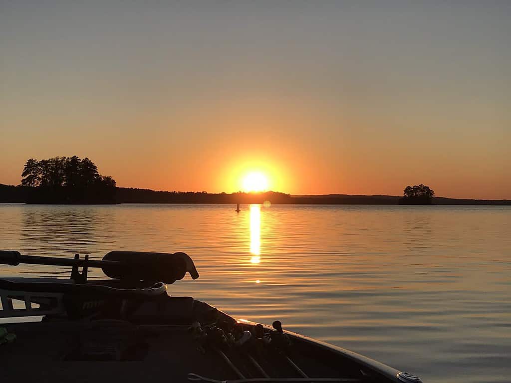 Lake wateree sunset