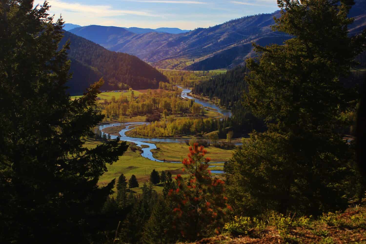 Clark Fork River, Bearmouth, Montana