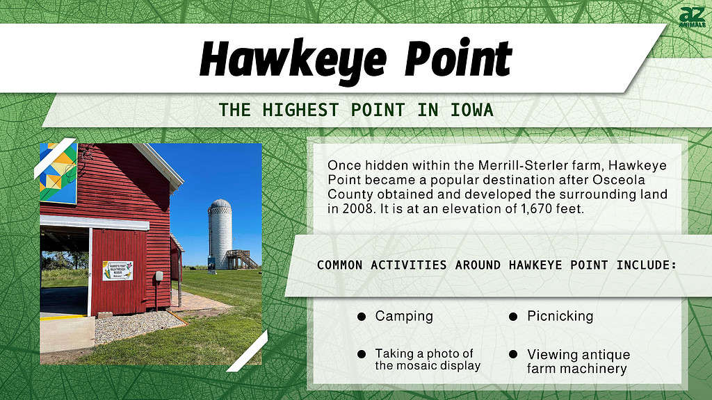 Infographic of Hawkeye Point