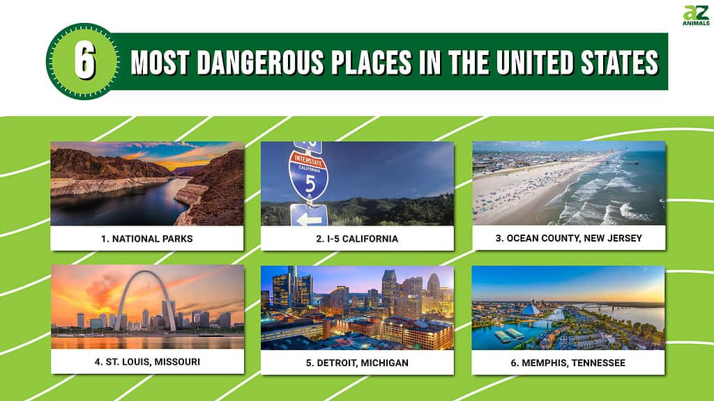 6 most dangerous places in the United States