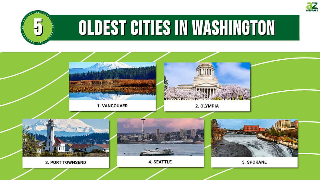 5 of the Oldest Cities in Washington