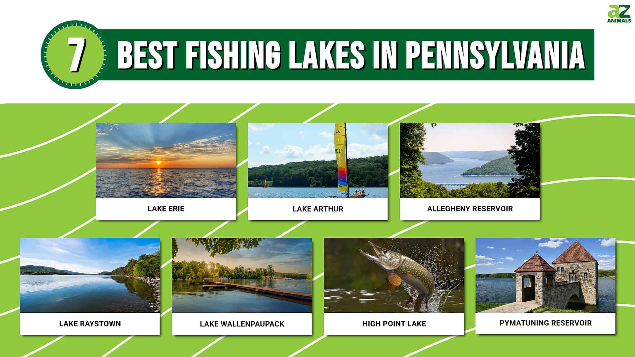 The 7 Best Fishing Lakes in Pennsylvania (And the Types of Fish to