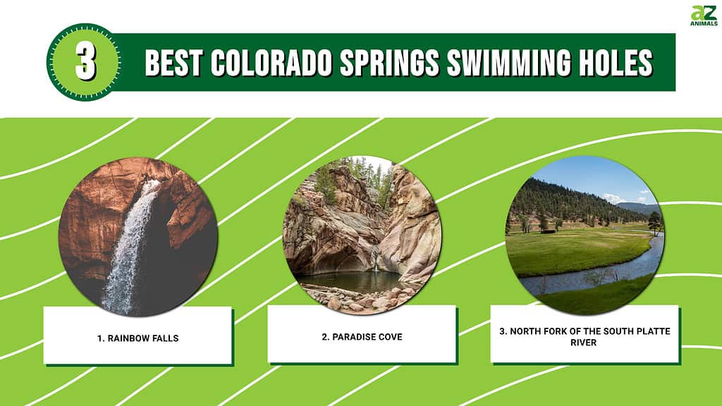 These are the 3 best swimming holes in Colorado Springs