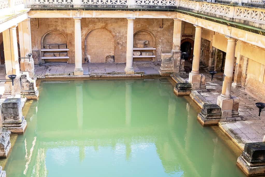 The Roman Bath, Bath, England