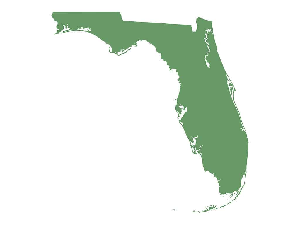 Florida - US State map