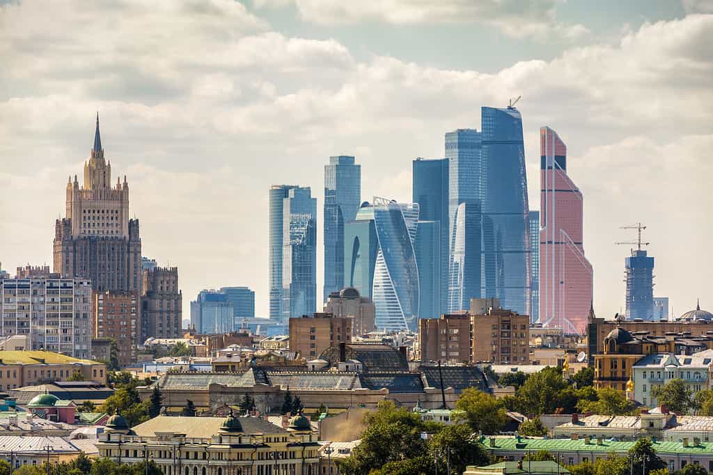 View of Moscow, Russia