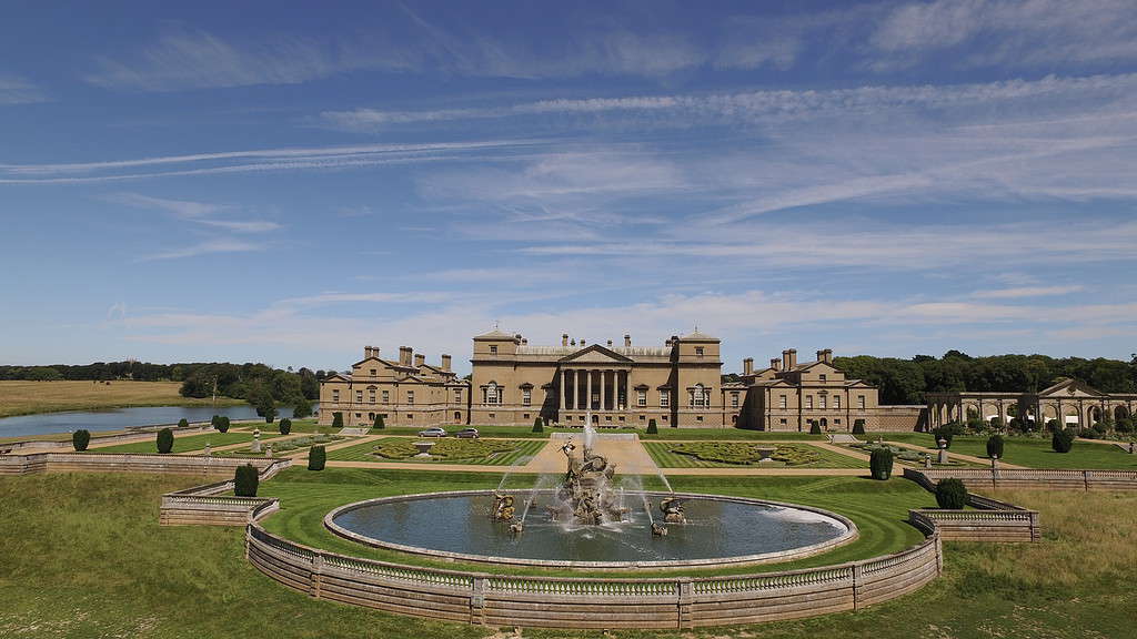 The south view of Holkham Hall