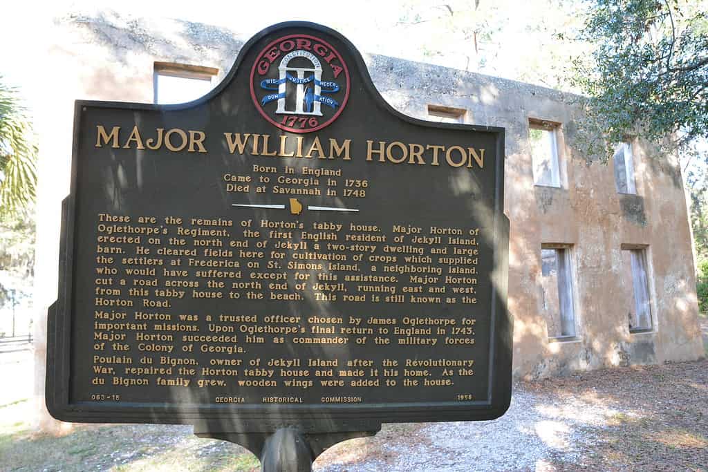 Horton House Historic Site, Jekyll Island, Georgia, US