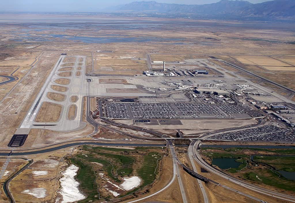 Salt Lake City International Airport in 2010