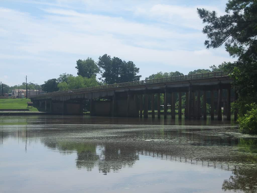 Sabine River at Logansport, Louisiana