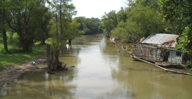 The St. Francis River at Lake City, Arkansas