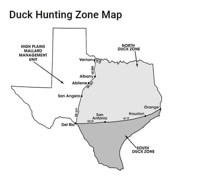 Duck Hunting Season Dates in Texas