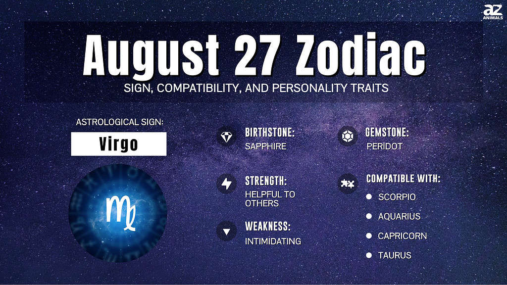 August 27, Virgo, Zodiac 