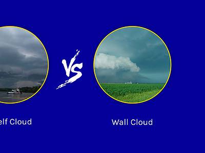 A Shelf Cloud vs Wall Cloud: 12 Key Differences
