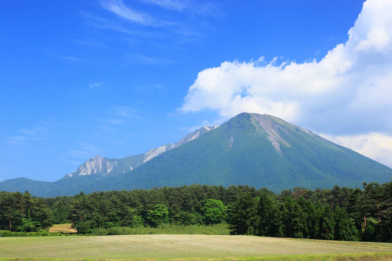 Mt. daisen in tottori prefecture japan