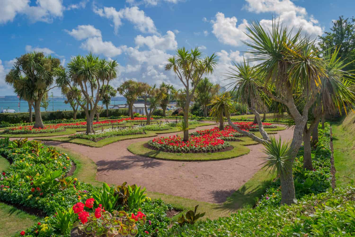 Gardens at Torquay, South Devon, UK