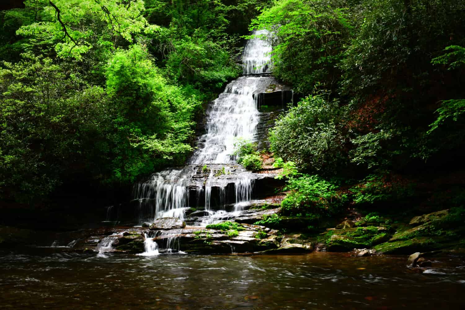 Deep Creek Waterfall Trails, Bryson City, North Carolina