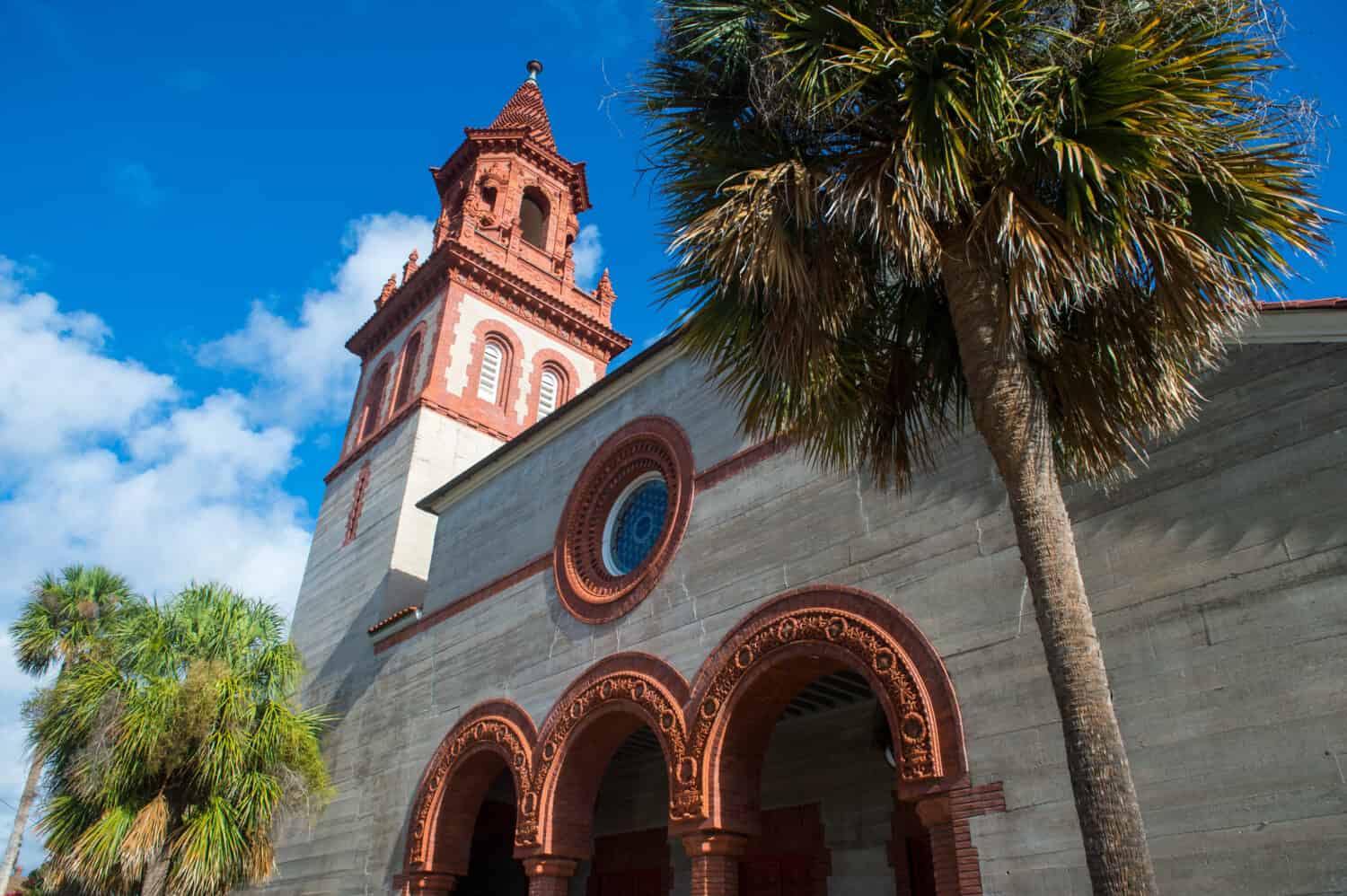 Grace United Methodist Church, a Spanish Renaissance Revival building in St Augustine, Florida.