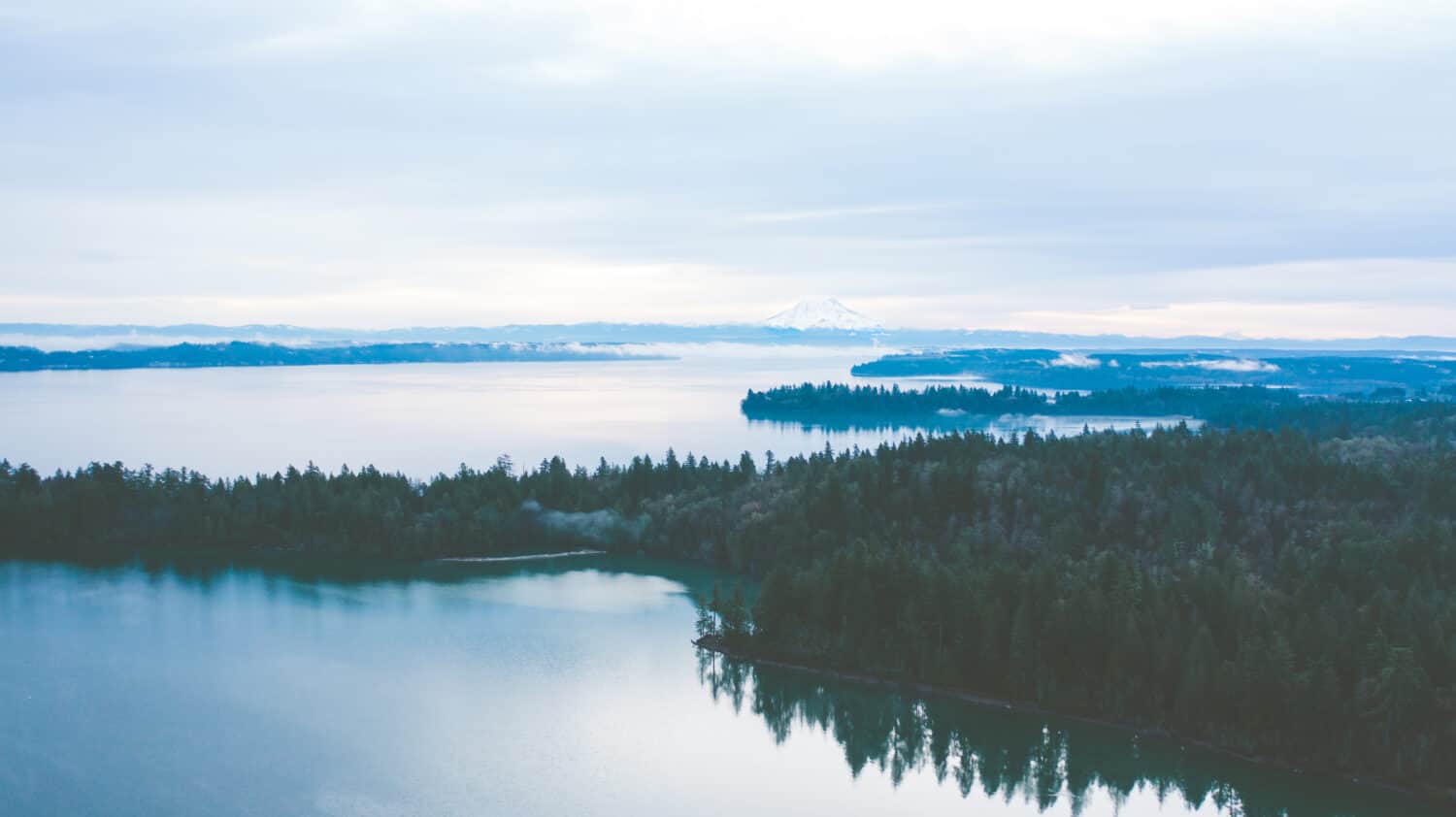 Landscape of Puget Sound Washington State