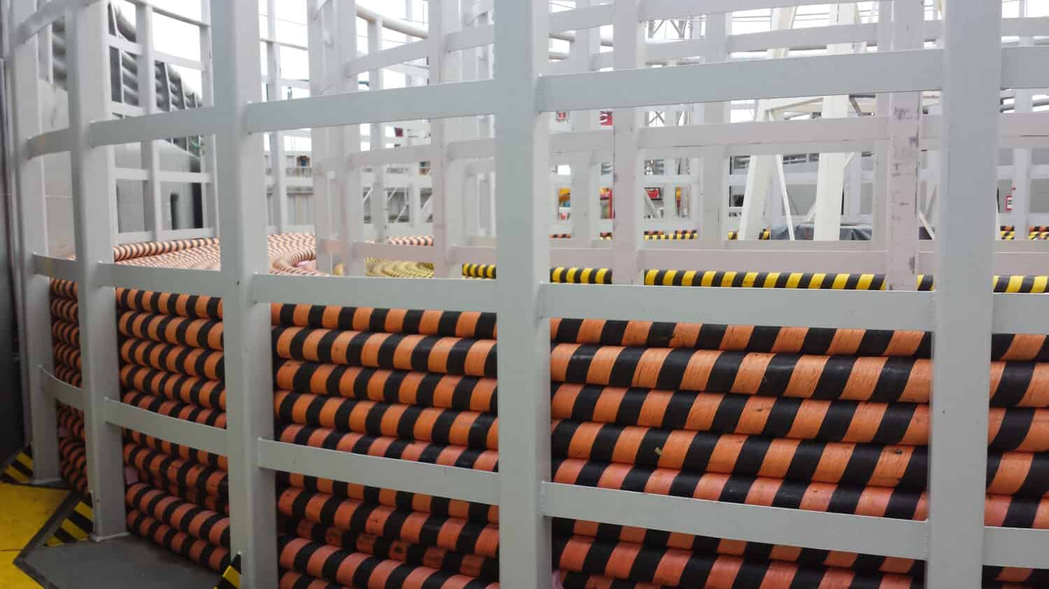 Ready-made cables for laying in an offshore wind farm