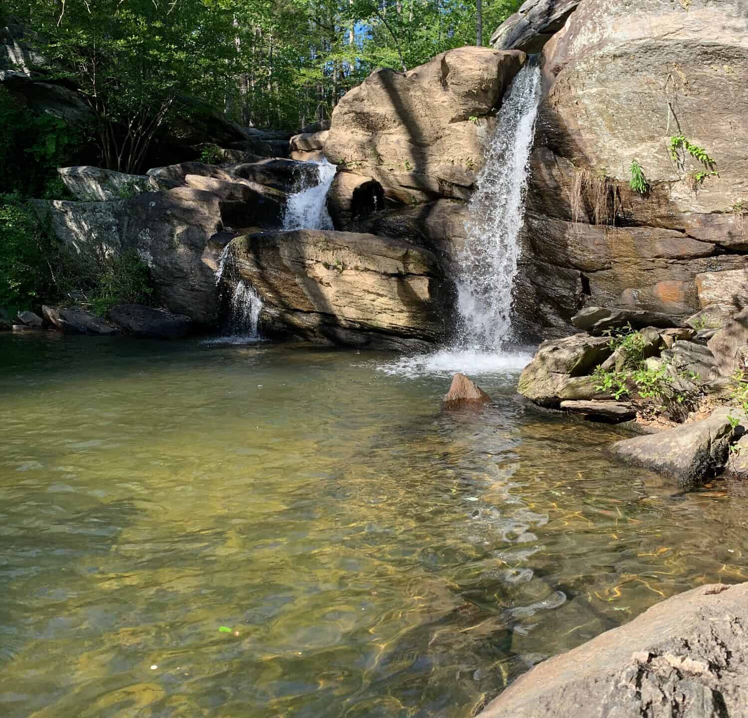 Waterfall Silent Trail Cheaha Mountain