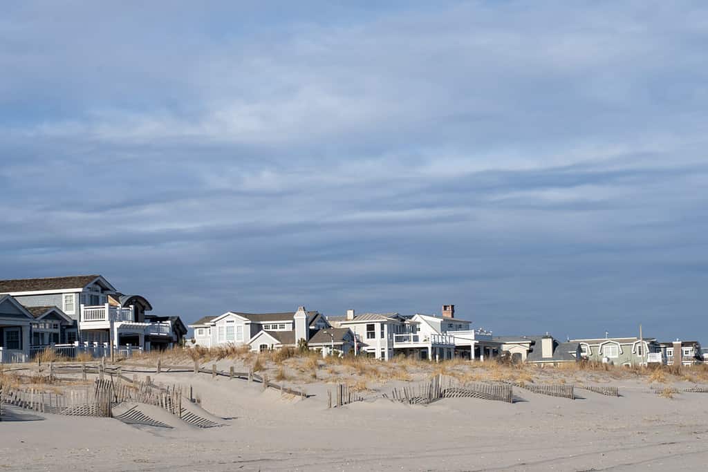 Blue skys and beach houses, Avalon, New Jersey