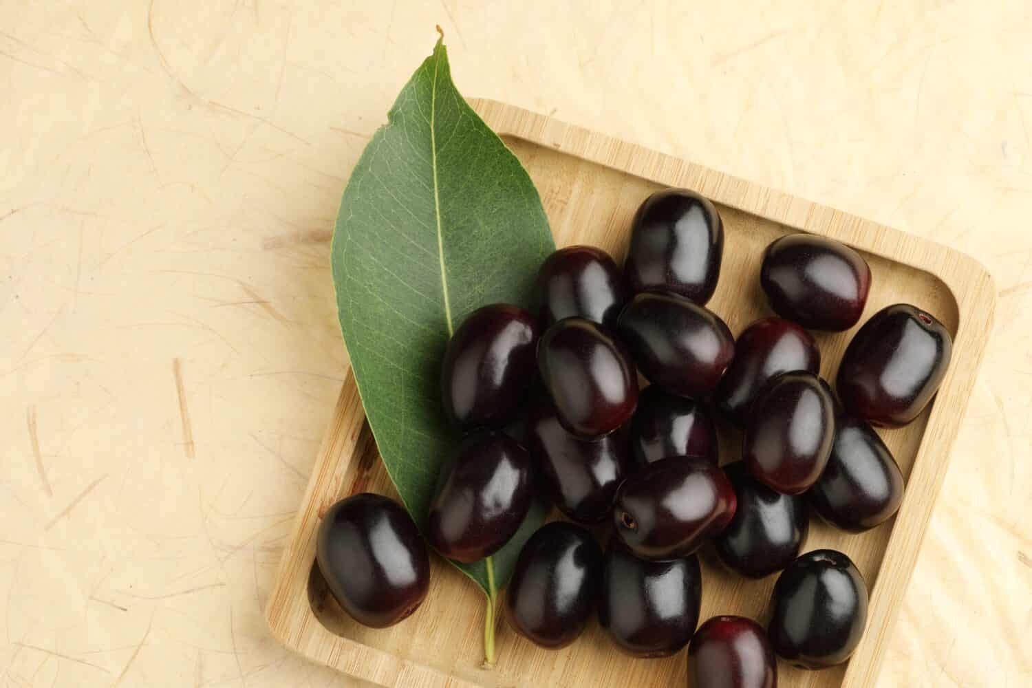 Jambul or Jamun (Syzygium cumini)  In Ayurveda, Jambul is found very helpful for diabetic patients.