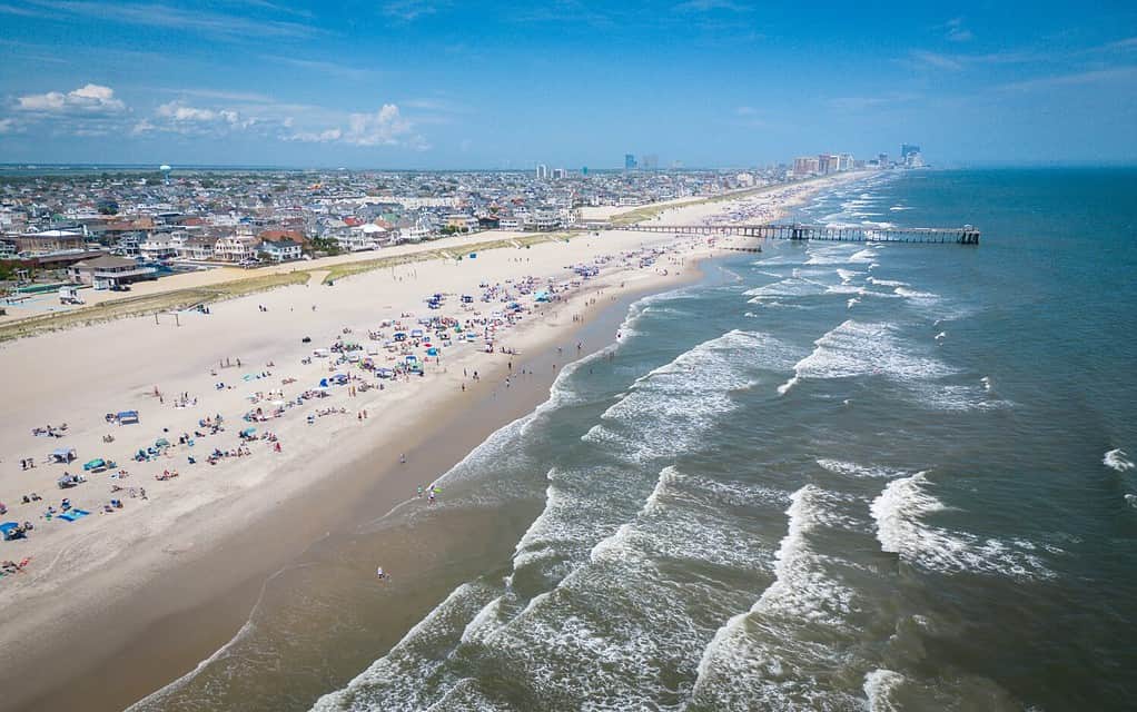 Aerial Drone of Ocean City New Jersey