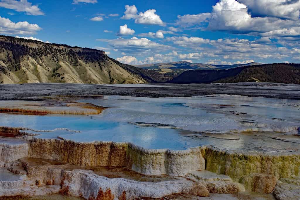 Mammoth Hot Springs - Yellowstone National Park - Wyoming