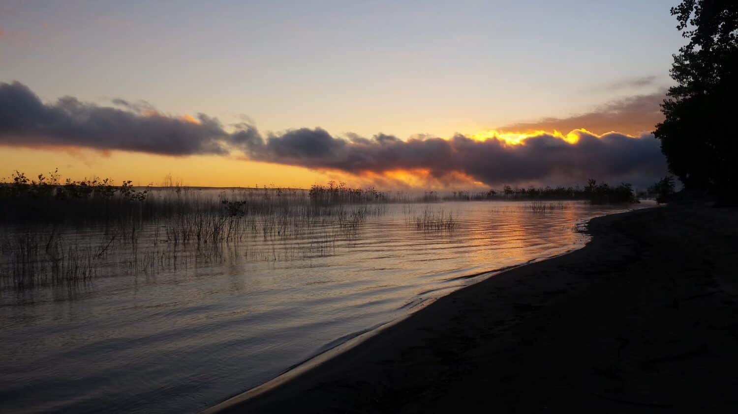 Sunrise at Lake McConaughy, Nebraska