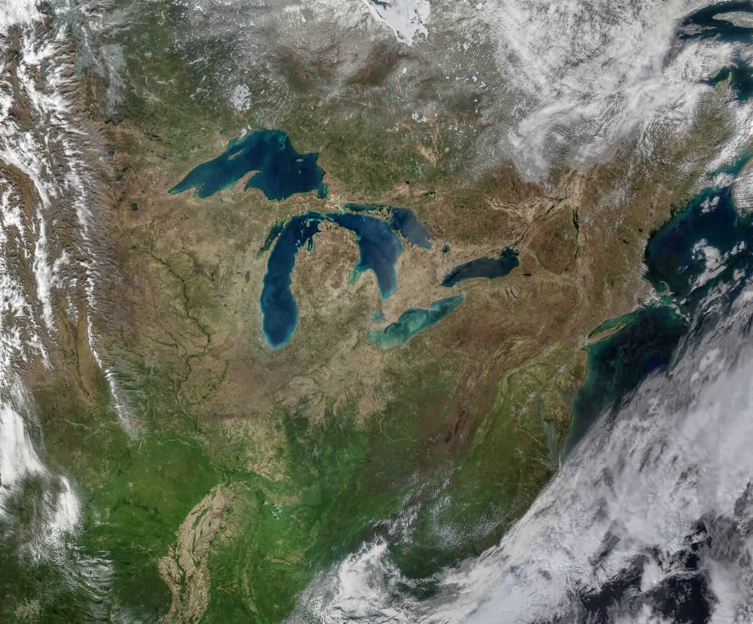 The Great Lakes. High-Quality Image.
