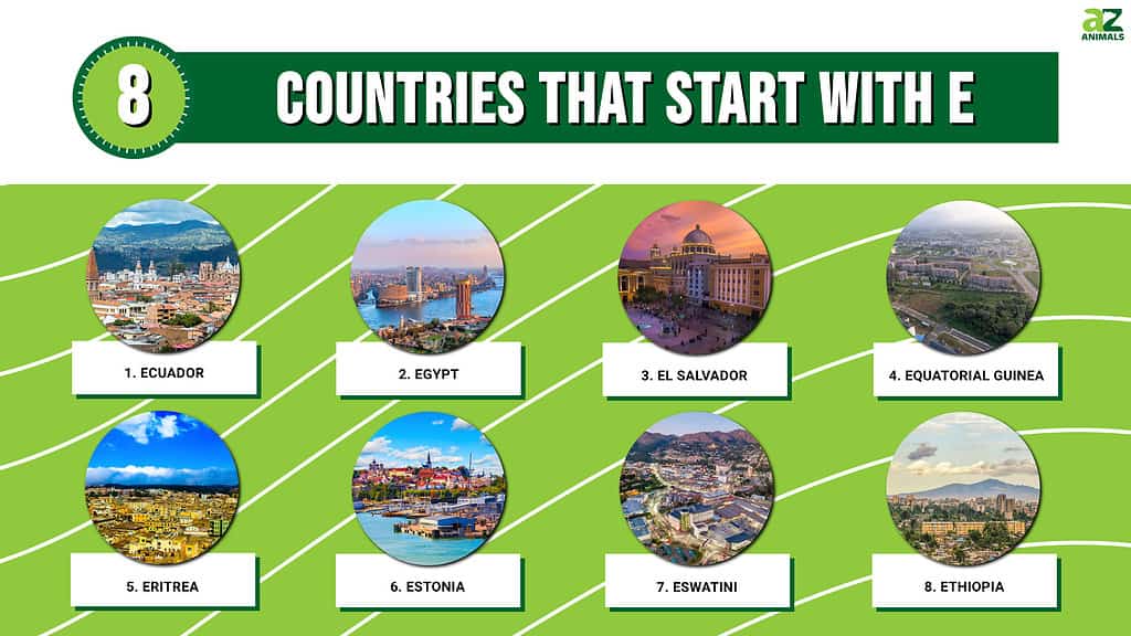 8 Countries That Start With an E