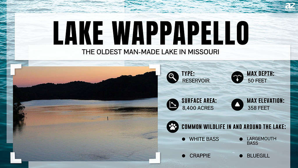 Lake Wappapello is the Largest Man-Made Lake in Missouri