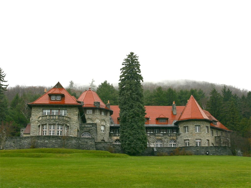 Everett Mansion, Southern Vermont College. One of the most gorgeous castles found in Vermont