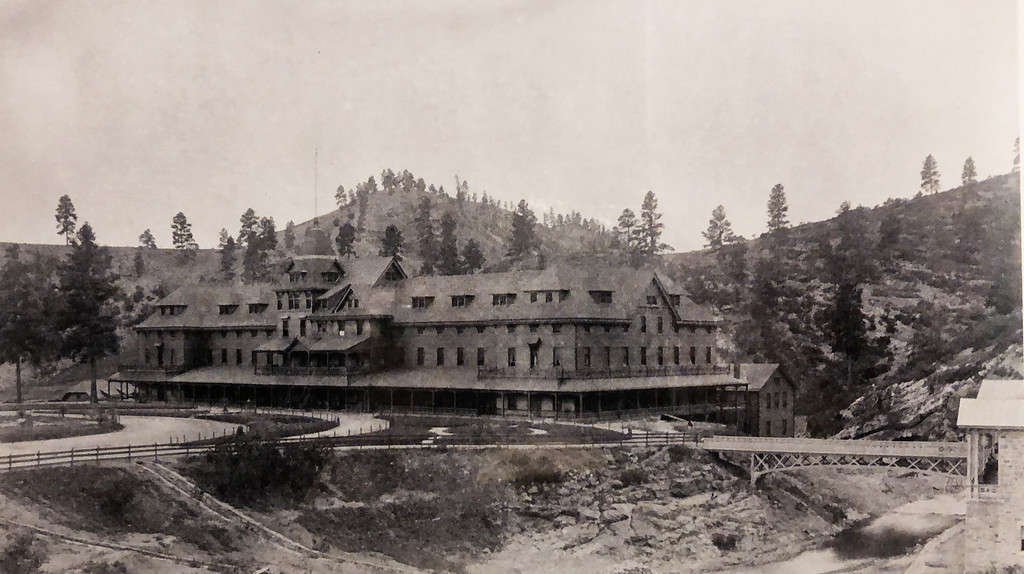 First Montezuma Hotel & Bathhouse, c.1881-1884.