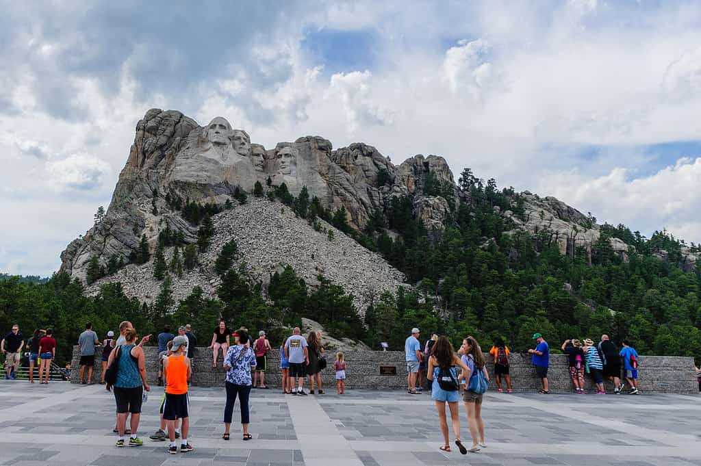 Mount Rushmore national Monument Entrance