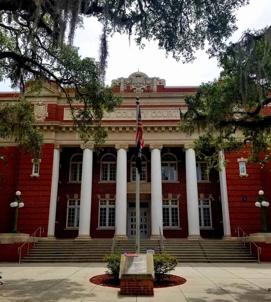 Hernando County Courthouse in Brooksville, FL